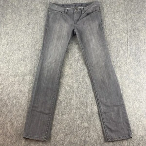 RVCA Jeans Mens Size 29 (32x32) Gray Slim Low Rise Stretch Garpcore Preppy - Picture 1 of 12