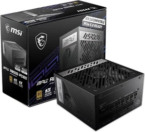 (Factory Refurbished) MSI MPG A850G PCIE 5 80 Plus Gold 850W ATX3.0 Power Supply - Afbeelding 1 van 5