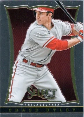 2013 Select #53 Chase Utley Philadelphia Phillies - Imagem 1 de 2