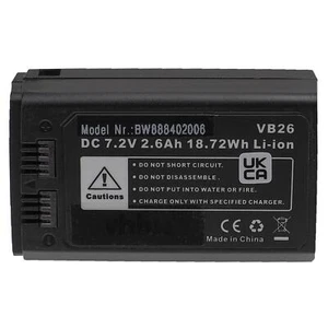 Battery for Godox VB26A VB26 2600mAh 7.2V Li-Ion - Picture 1 of 4