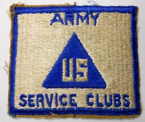 vintage U.S. Army Service Clubs civilian military insignia - Picture 1 of 2