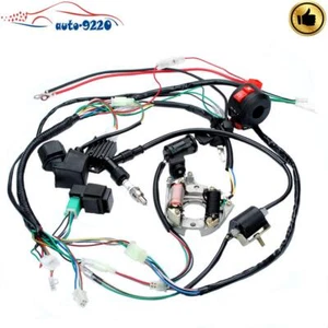 Startor Wiring Harness Loom FIt 50cc 70cc 90 110cc 125cc Quad ATV Taotao Kazuma - Picture 1 of 12