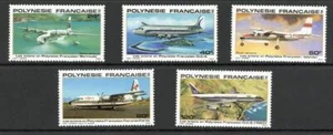 French Polynesia 1979 SG 312-6 Aircraft Air MNH - Picture 1 of 1