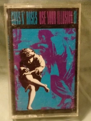 GUNS N' ROSES - Use Your Illusion II - Cassette Tape, 1991 GEFFEN - Image 1 of 3