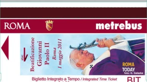 BIGLIETTO ATAC- BEATIFICAZIONE GIOVANNI PAOLO II - Foto 1 di 1