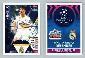 Alvaro Odriozola #44 Match Attax Champions League 2018-19 Topps TCG Card - Picture 1 of 1