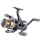 Front and Rear Brake Carp Wheel Fishing Reel with Crisp and Loud Sound