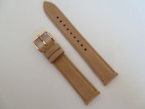 Fossil Original Spare Leather Strap ES3816 Watch Band Beige Brown 0 23/32in