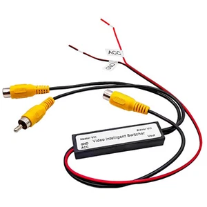 2 to 1 Channel RCA Video Intelligent Switcher for Car USA - Picture 1 of 10