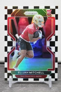 Prizm Football 2021 RC Elijah Mitchell No.399 San Francisco 49ers - Bild 1 von 2