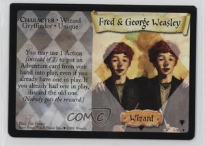 2001 Harry Potter TCG - Quidditch Cup Fred and George Weasley #5 - Picture 1 of 2