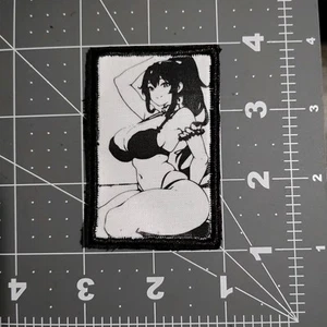 Parche de gancho y bucle bordado moral táctico anime Waifu Ecchi  - Imagen 1 de 2