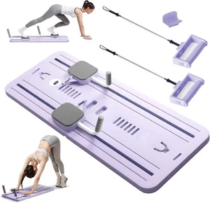 Pilates Board Reformer Set - Foldable Reformer Machine, 4 in 1 Multifunctional C - Picture 1 of 6