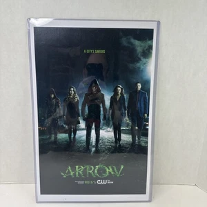 DC Arrow CW Season Premier Promo Poster Card Stock W/protector 11x17 T3 - Picture 1 of 5