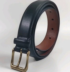 Coach Cowhide Leather Dress Belt Men's Size 36 Handcrafted In Italy 5950 - Picture 1 of 18