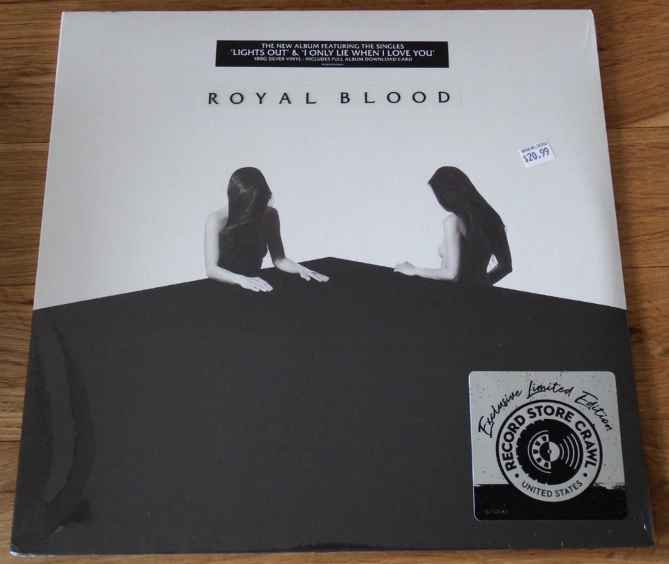 ROYAL BLOOD How Did We Get So Dark? 2017 SILVER 180 gram Vinyl Record LP SEALED - Image 1 of 4