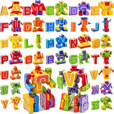 JOYIN Alphabet Robots Toys for Kids, ABC Learning Toys, Alphabots, Letters,...  - Image 1 of 4