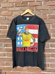 Camiseta de Lucha Hulk Hogan Rules Vintage Años 90 Rara GC4169 - Imagen 1 de 3