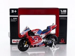 MAISTO 1/18 - DUCATI DESMOSEDICI GP21 - MOTO GP 2021 34379/36379M-89 - Picture 1 of 5