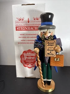 Steinbach German Nutcracker "Scrooge" Signed 1997 Excellent Condition In Box - Picture 1 of 13