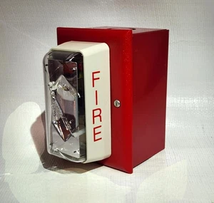 Edwards 202 Series Fire Alarm Strobes 202-7A-T / 202-5A-T + 27193 Box - Tested - Picture 1 of 16