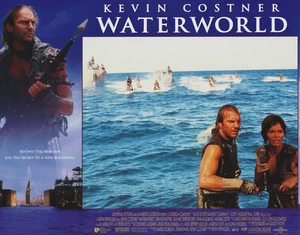 Kino # US-Lobby-Cards # Kevin Reynolds: Waterworld # 1995 # 8 Fotos # unbenutzt - Imagen 1 de 8