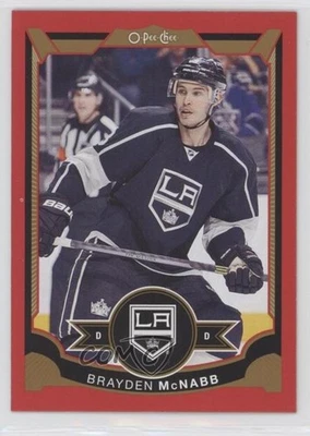 2015-16 O-Pee-Chee Red Border Brayden McNabb #91 - Image 1 of 2