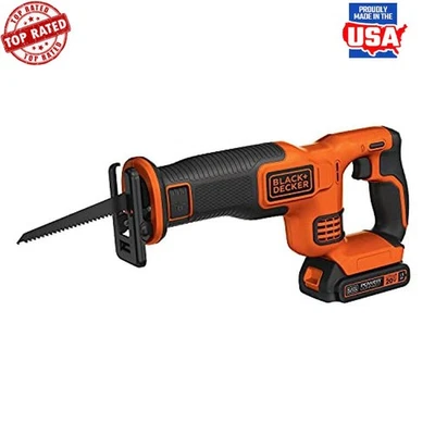 20V MAX Cordless Reciprocating Saw Kit High Speed Steel Reciprocating Saw - Image 1 of 4