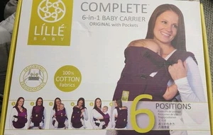 GREY LILLEBABY Complete All Season 6 In 1 Ergonomic Toddler, Child, Baby Carrier - Picture 1 of 11