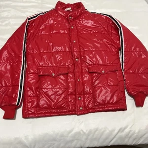 Vintage Bell Motorcycle Helmets Racing Jacket RARE Size XL USA Made Puffer - Picture 1 of 10