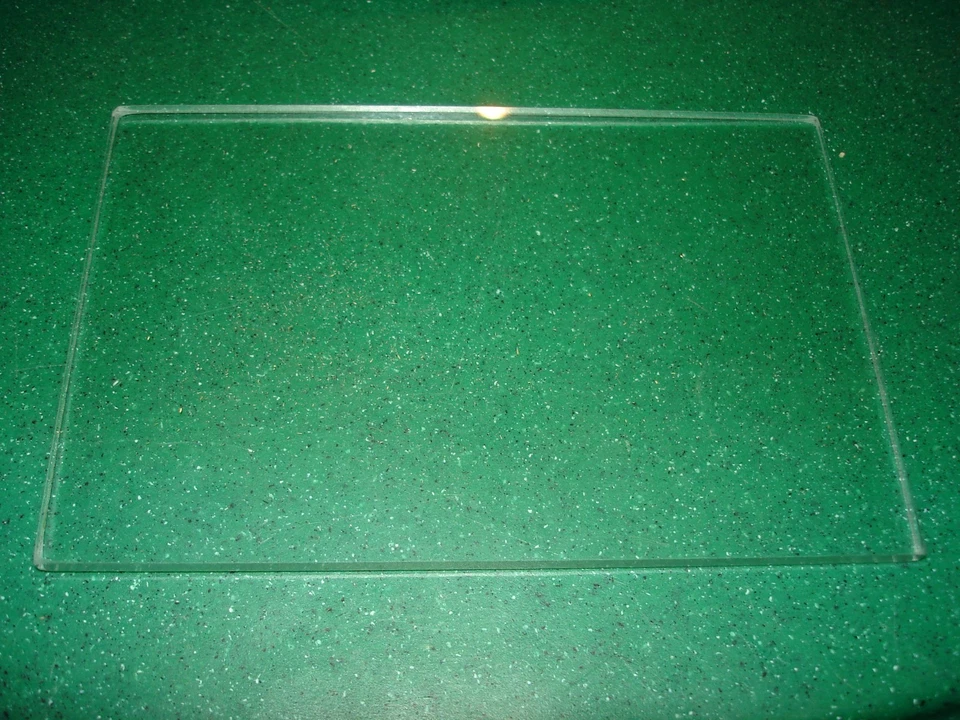 NEW CD / RECORD JUKEBOX PRICE CARD GLASS ONLY, NEW OLD STOCK, MINT CONDITION - Image 1 of 1