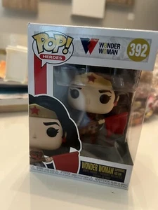 FUNKO POP 433 DC WONDER WOMAN DIAMOND COLLECTION BARNES & NOBLE NEW IN BOX - Picture 1 of 6