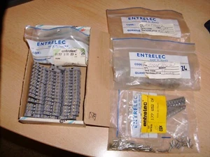 LOTE - Hardware de tira terminal Entrelec - bloques, barreras finales, etc. - Imagen 1 de 8