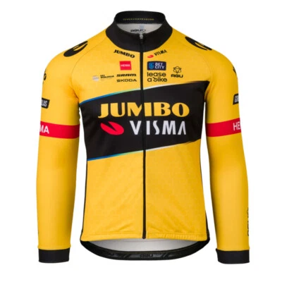 Hombres Térmico Polar CICLISMO Jersey Ciclismo Manga Larga Camisetas Chaquetas Ropa Foto 1 de 4