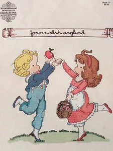 Joan Walsh Anglund Designs Gloria & Pat Booklet 17 Cross Stitch Pattern Months - Picture 1 of 11