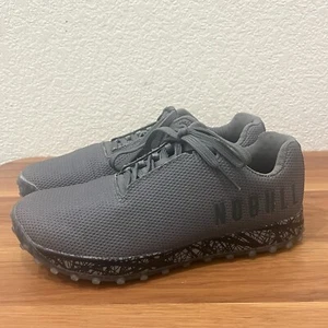 Nobull Turf Trainers Womens 8.5 / Mens 7 Gray Athletic Training Shoes Sneakers - Picture 1 of 13