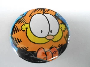 VINTAGE PINBACK BUTTON #53- 035 - GARFIELD #1 - Imagen 1 de 1