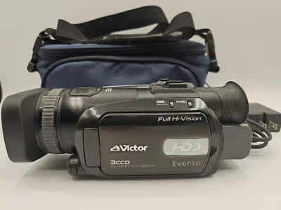 VICTOR EVERIO HDD DIGITAL VIDEO CAMCORDER GZ-HD7-B *NO POWER ON* - Image 1 of 4