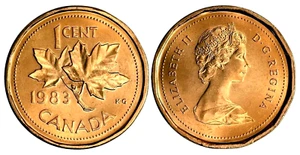 Canada 1983 Perles farines au choix BU UNC petit centime non circulé - penny !! - Photo 1 sur 1