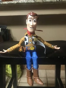 Disney Pixar 2021 Mattel Toy Story Woody Pull String Doll 12" NoHat - Tested/Tag - Picture 1 of 12