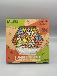 NIB Eco Logicals Bumble Jumble Pack-It-In Puzzle Project Genius - Picture 1 of 2
