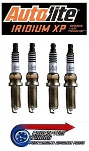 Set candele Autolite Iridium a lungo raggio potenziato HR7 Mitsubishi EVO 9 IX CT9A - Foto 1 di 1