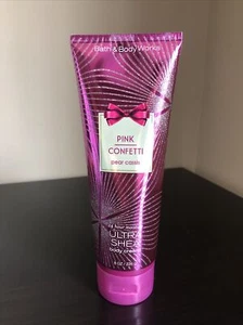 Bath & Body Works 8 Oz. Rosa Konfetti Birne Cassis Ultra Shea Körpercreme - Bild 1 von 1