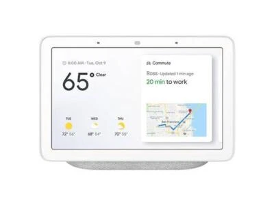 Google Nest Hub - (Chalk) Google Home Hub Smart Speaker and Touchscreen Display - Image 1 of 4
