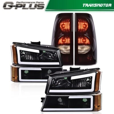 Faros y luces traseras LED DRL para Chevy Silverado 1500 2500 3500 2003-2007 Foto 1 de 4