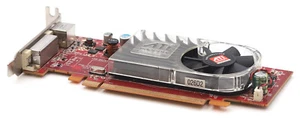Dell ATI Radeon HD 3450 256MB DDR2 PCIe x16 Graphics Card P/N: 0Y103D Tested - Picture 1 of 5
