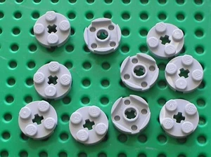 10 x Lego MdStone runde Platte 4032 /Set 6208 10174 7665 6211 8088 8028 7915 7659 - Bild 1 von 1