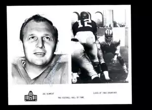 Fotografía firmada con autógrafo de Joe Schmidt 8x10 - Imagen 1 de 2