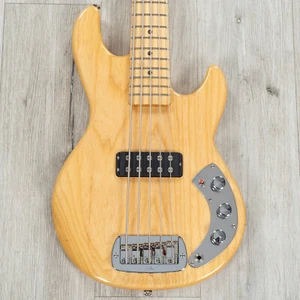 G&L CLF Research L-1000 Series 750 5-String Bass, Maple Fretboard, Natural - Picture 1 of 11