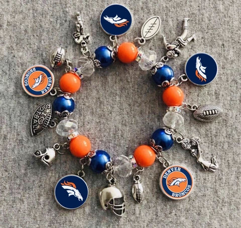 Denver Broncos Charm Bracelet Cover